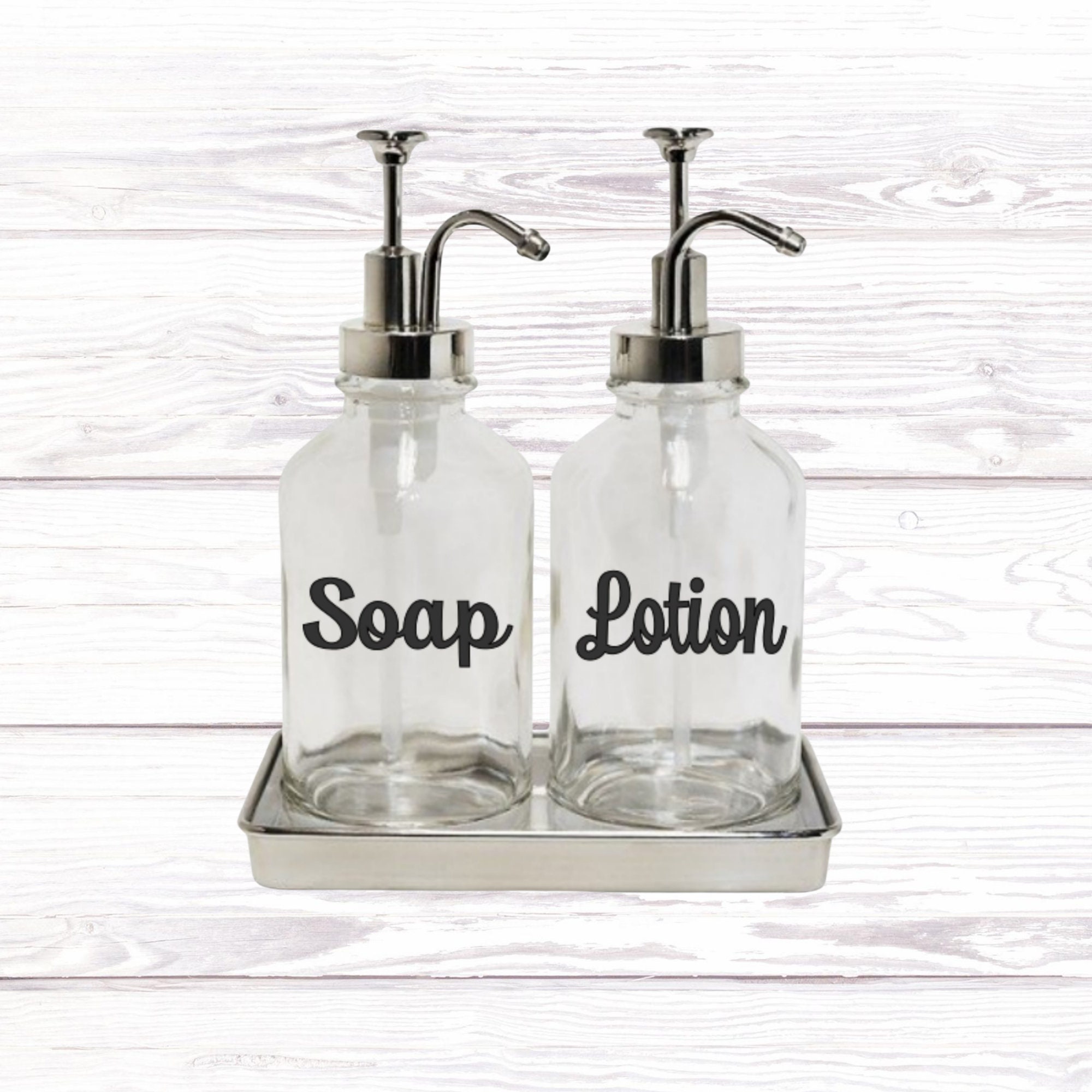 Hand Soap Decal Lotion Decal Soap Dispenser Decal Dish Soap Etsy