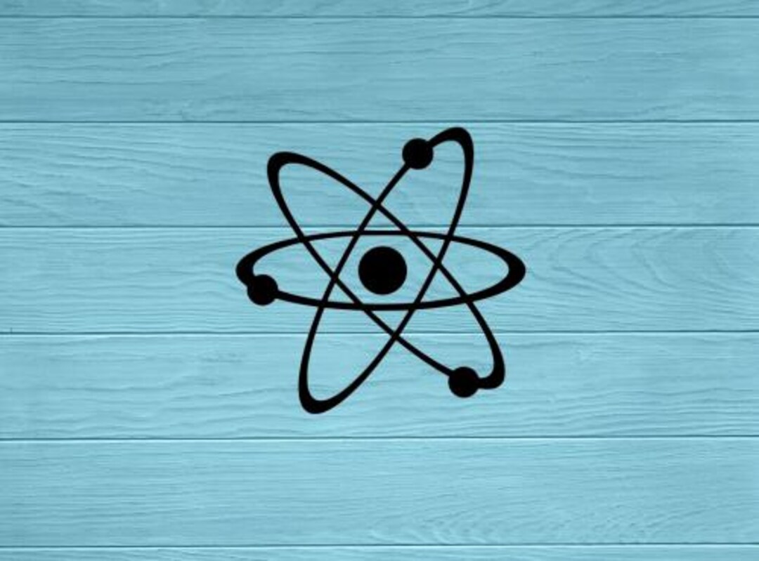 Sticker Science Atom Atom Vinyl Decal | Atom Science Symbol Sticker | Car | Laptop ...
