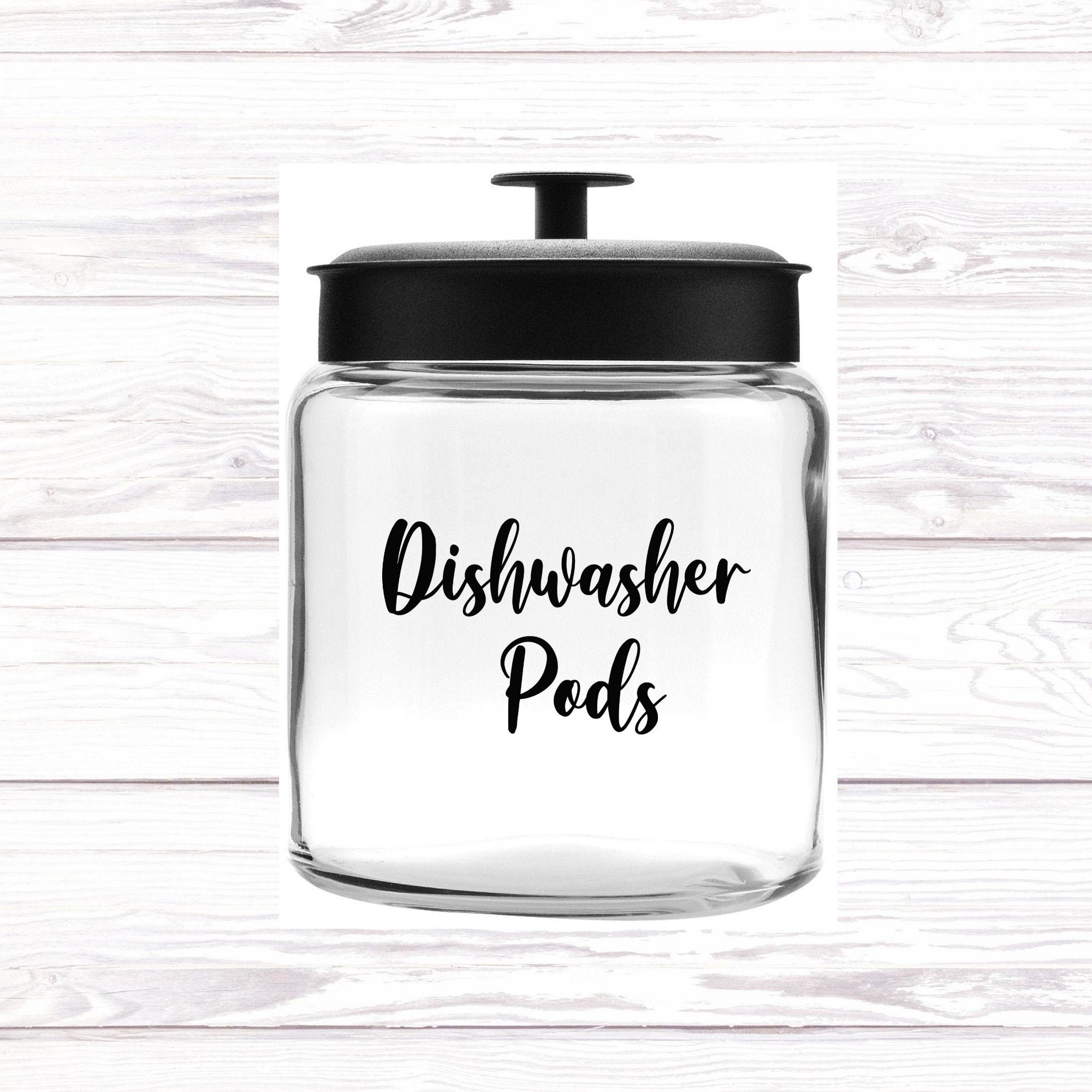 2 Dishwasher Pods Storage Solutions That Are Super Cheap  Dishwasher pods, Dishwasher  pods storage, Dishwasher pods container