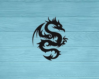 Dragon Vinyl Decal Sticker for Car, Laptop, Water Bottle | Dragon Lover Gift