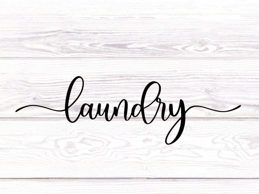 Laundry Decal, Laundry Room Decal, Vinyl Decal, Laundry Room Decor