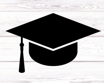 Graduation Cap Decal - Etsy Canada