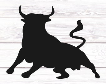 Buffalo/Bull/Bison/Decal/Sticker/Vinyl Decal/Vinyl Stickers/White Buffalo/Buffalo Silhouette/Car Decal/Laptop/Bumper Sticker/Yeti