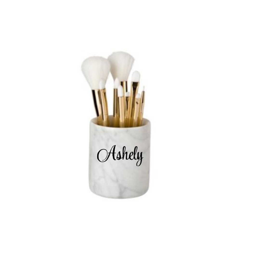 Makeup Brush Holder Decal, Makeup Jar Stickers, Makeup Box Stickers ...