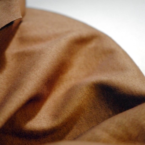 Cocoa Brown Cotton Knit Fabric | Naturally Dyed Cotton Fabric | Baby Sling, Wrap | Natural Organic Cotton by the Yard | Brown Cotton Yardage