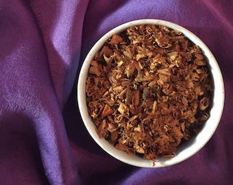 Logwood Shavings - 4 oz | Logwood Dye | Purple Natural Dye | Safe Natural Dye | Eco Dye | Dyewood | Traditional Dye | Fabric Dye | Botanical