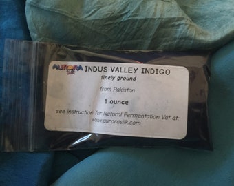Polvo de índigo natural / Indus Valley Indigo / Indigo Dye / 100% natural dye / Natural Blue Dye / Medium Blue Dye / Navy Blue Dye Real Indigo