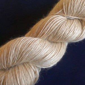 Tussah Singles Yarn | Wild Silk Yarn | Ecru Yarn | Peace Silk Yarn | Cruelty Free Silk Yarn | Yarn by the Skein | Weaving Yarn | Single Ply