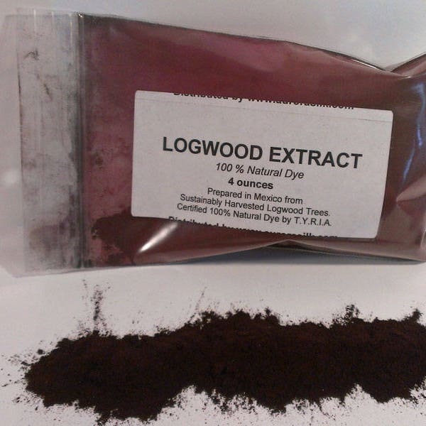 Logwood Extract for BLACK ONLY, black natural dye