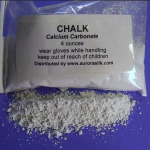 Chalk for Natural Dyeing | Calcium Carbonate | Natural Dye Assist | Pure Natural Chalk | Chalk for Madder Dyeing | Chalk for Weld Dyeing