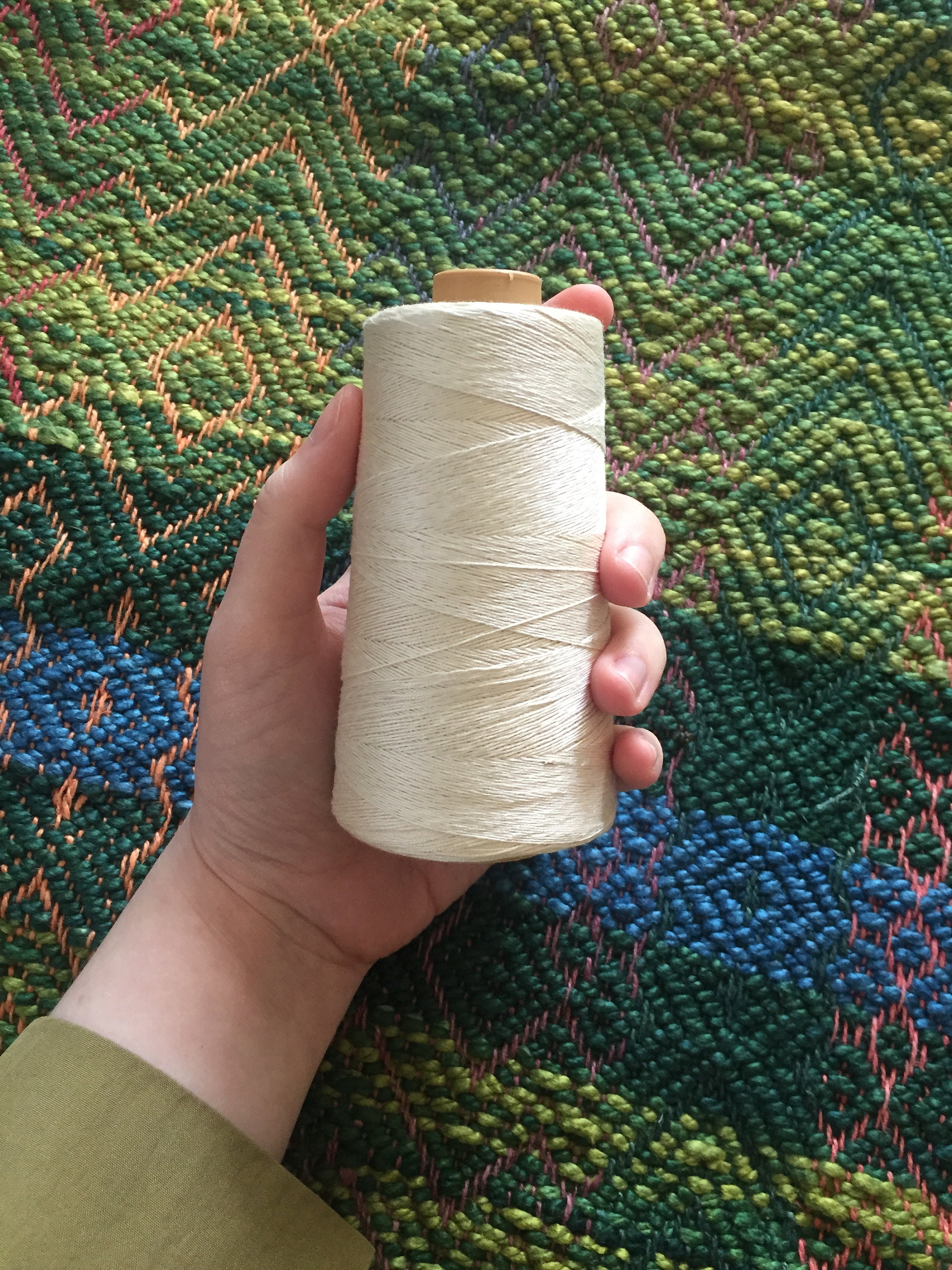 Natural Silk Skein Ahimsa Yarn Cone Peace Silk Yarn Etsy