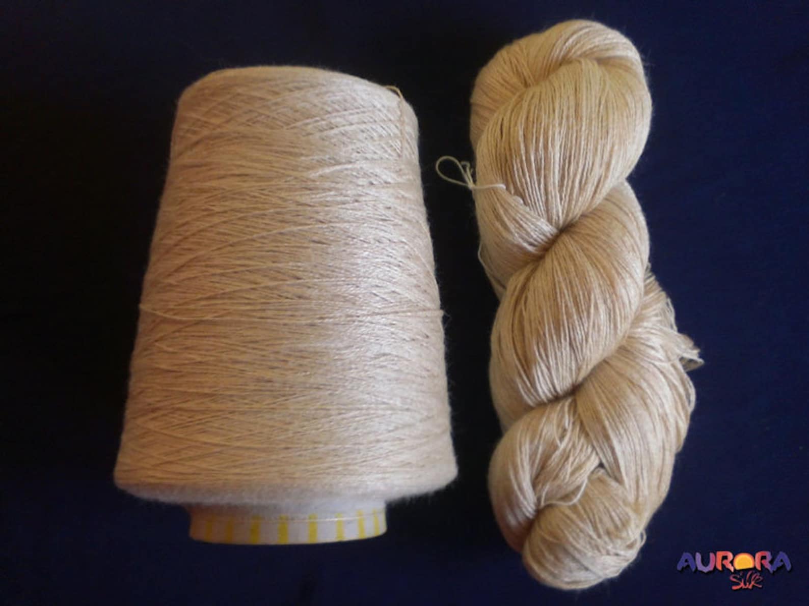 Tussah 2ply Yarn Cruelty Free Silk Yarn Yarn by the Skein Etsy