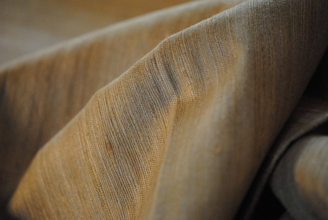 Muga Silk Fabric Rustic Silk Fabric Tan Silk Fabric Brown Silk Fabric Gold Silk Fabric Wild Silk