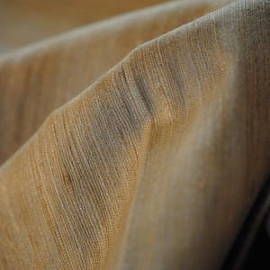 Tussah Silk Fabric | Rustic Silk Fabric | Tan Silk Fabric | Brown Silk Fabric | Gold Silk Fabric | Wild Silk Fabric Peace Silk Fabric Mocha