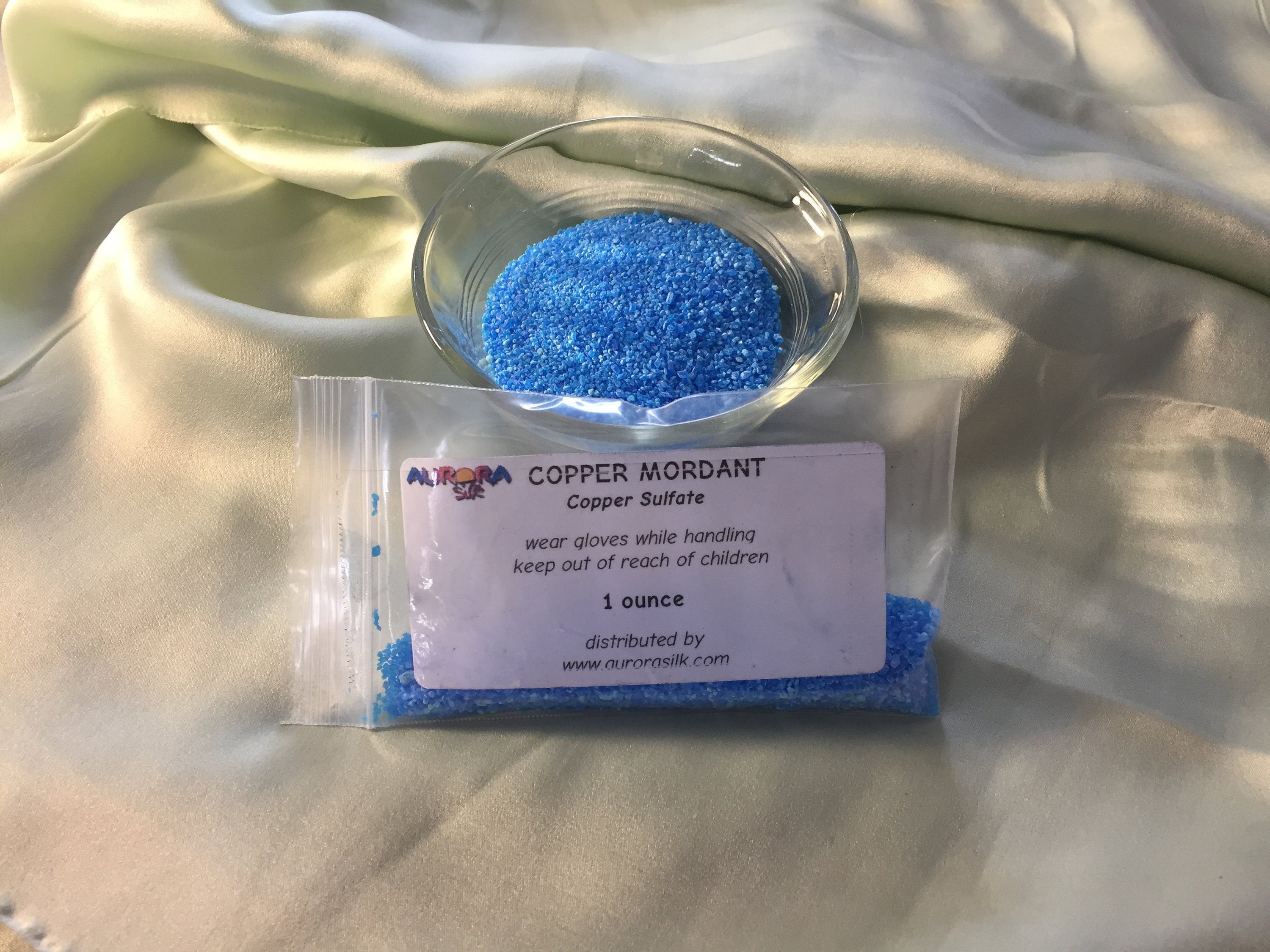 Copper Mordant Blue Vitriol Copper Fixer Copper Sulfate Etsy Canada