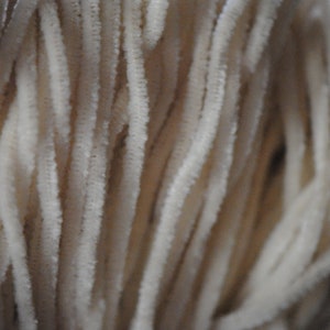 100% Natural Silk Chenille Yarn, 1 large skein 660 yds