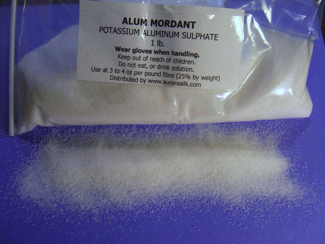Alum Mordant Potassium Aluminum Sulfate Aluminum Sulphate Natural Dye