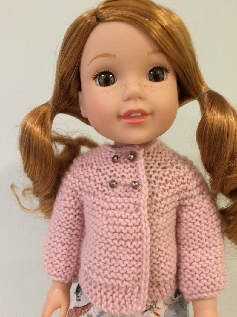14 Doll Knitting Pattern fits American Girl Wellie Etsy