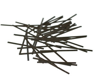 Pack of 50 Accordion Reed Tensions. Steel Boosters to add Rigidity to the BASS Leathers Accordion Valves (1.9mm Wide x 44mm Long)