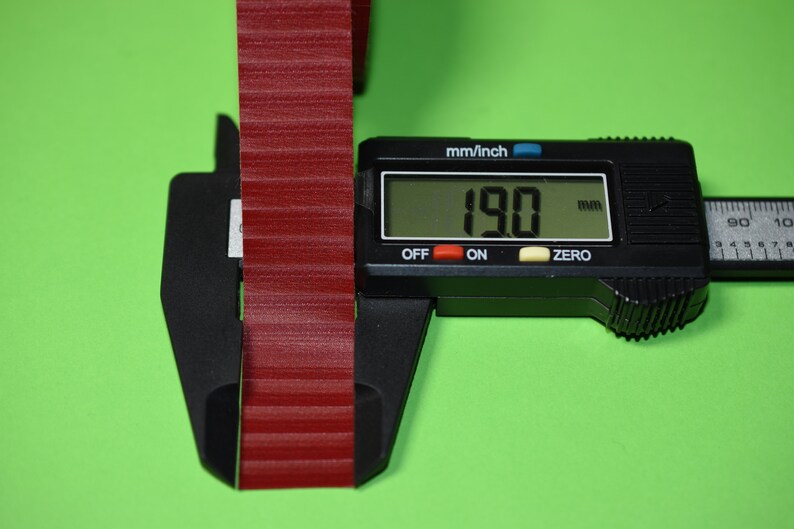 5 Meters Roll of Accordion Bellows Tape. red 19mm Wide. Accordion