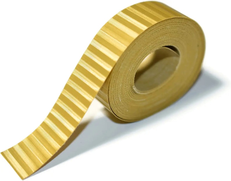 5 Meters Roll of Accordion Bellows Tape gold 19mm Wide. Etsy Canada
