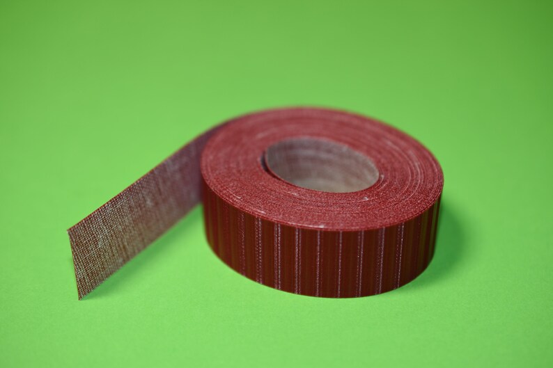5 Meters Roll of Accordion Bellows Tape. red 19mm Wide. Accordion