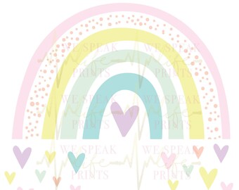 Download Pastel Rainbow Svg Etsy