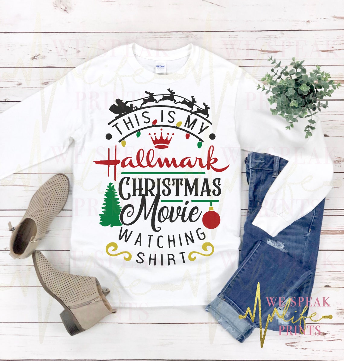 hallmark watching shirt svg free