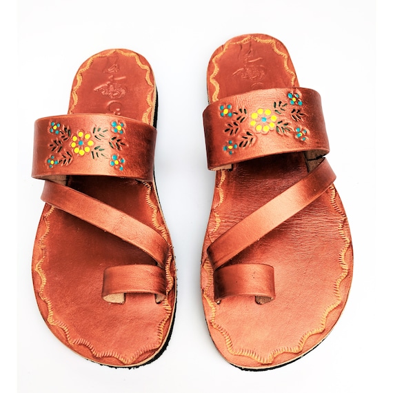 womens mexican leather sandals online -