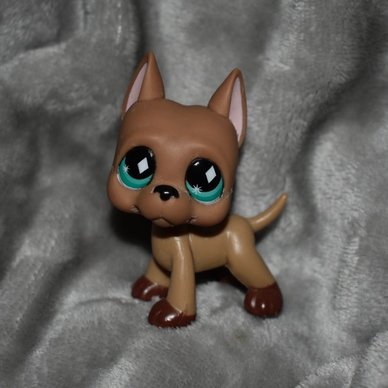 Littlest Pet Shop / Lps 636 Great Dane unflocked AUTHENTIC Etsy