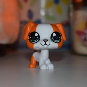 ooak lps eye repaint - hand painted dalmation puppy