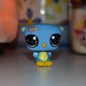 ooak lps eye repaint - hand painted owl