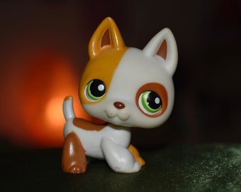 littlest pet shop / lps #127 german shepherd AUTHENTIC