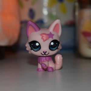 ooak lps eye repaint - hand painted kitty