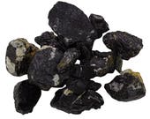 Natural Raw Tourmaline Stone, Assorted Sizes Wholesale Reiki Healing Stone Bulk, Energy Generator With Gift Pouch HCDR566A