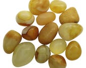 Wholesale Natural Lace Agate, Assorted Sizes Tumbled Stone, Reiki Healing Natural Gemstone, With Gift Pouch HCDR1402J
