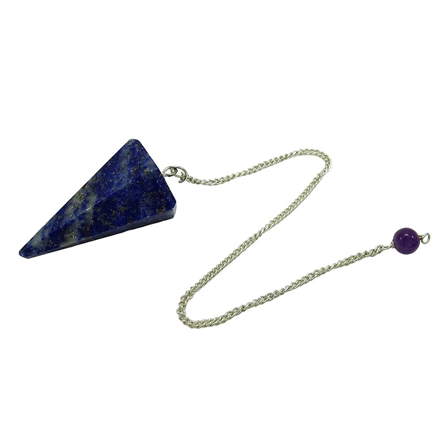 Reiki Crystal Healing DOWSING GEMSTONE ORGONE Point Pendulum FREE POST UK