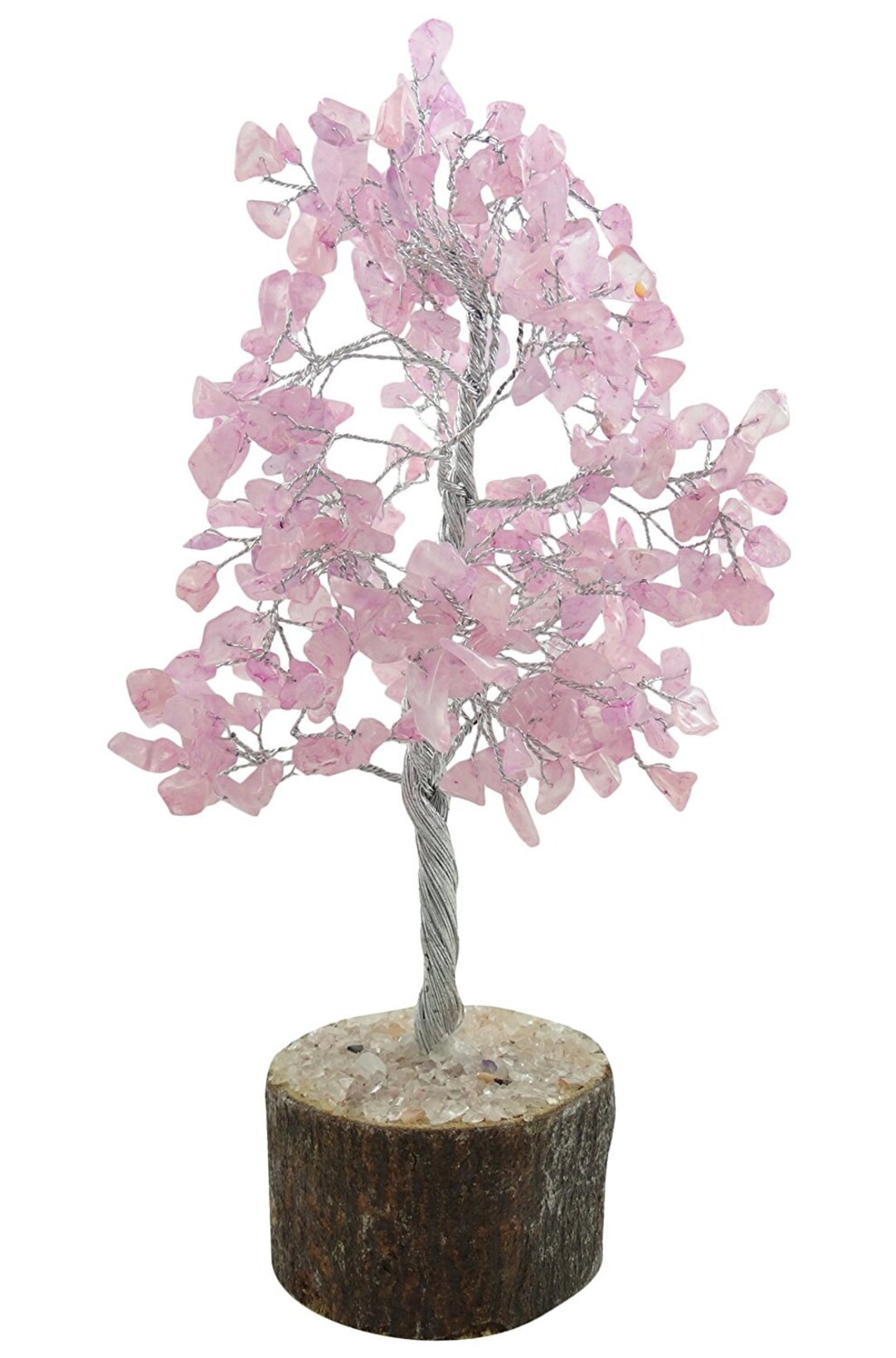 Rose Quartz Stone Tree Chakra Crystal Energy Stone Spiritual - Etsy