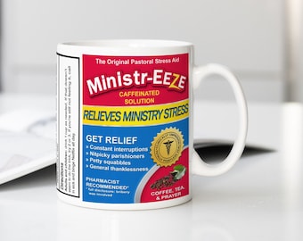 Grappige pastoormok: Pastoral Stress Aid van Ministr-Eeze