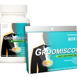 Groomsmen Gifts: Groomiscon Candy Box or Bottle | Groomsman Gifts Groomsmen Proposal Funny Wedding Gag Gift Groomsman Proposal