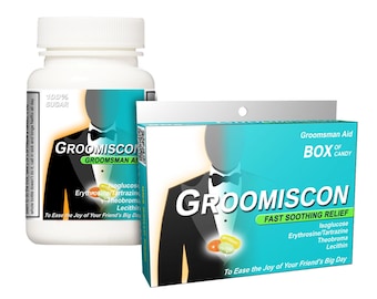 Groomsmen Gifts: Groomiscon Candy Box or Bottle | Groomsman Gifts Groomsmen Proposal Funny Wedding Gag Gift Groomsman Proposal