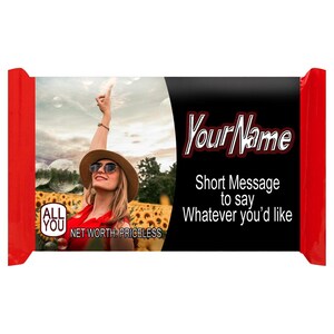 Personalized Candy Bar Wrapper Set - Four Styles of Wrappers for Four ...