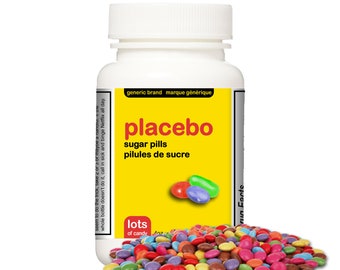 Get Well Gift: Generic Brand Placebo Bottle | Canada Gift Gag Gift