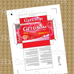 Sjabloon grappige Valentijnsdagdoos: GetUSom DIY-gagcadeau (afdrukbaar) afbeelding 3