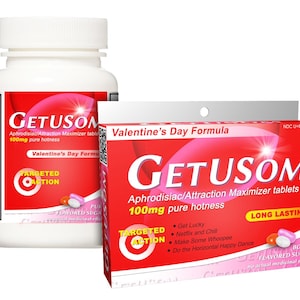 Valentines Day Gift for Him: GetUSom Box or Bottle! Valentine's Day Gift for Boyfriend Valentines Gag Gift