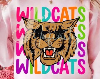 Starstruck Mascots Graphic Tee: Bulldogs & Wildcats