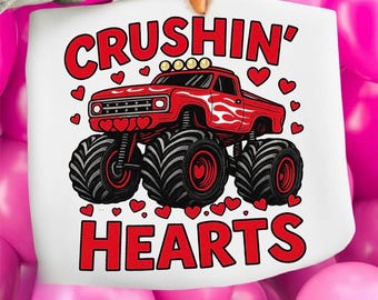 Crushin Hearts boy tee