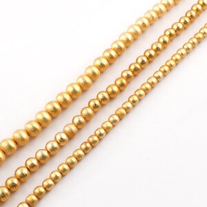 10pc Filigree Round Gold Beads, Gold Metal Beads, Textured Beads, Bracelet  Beads, Matte Gold Beads, Round Gold Beads, Cage Bead, Ball Beads 