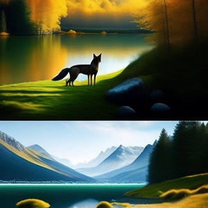 lonely wolf