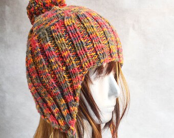KNITTING PATTERN K-Pop Inspired Hat Adult Size PDF